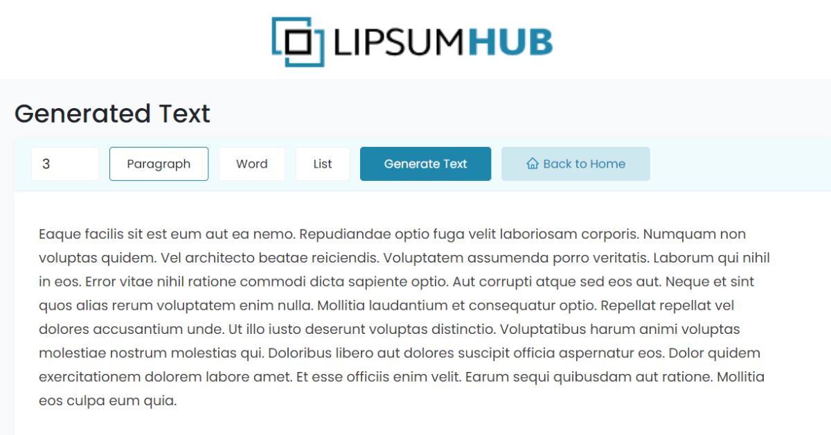 Best Lorem Ipsum Generator Online