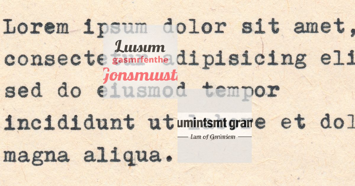 Lorem Ipsum Text Generators