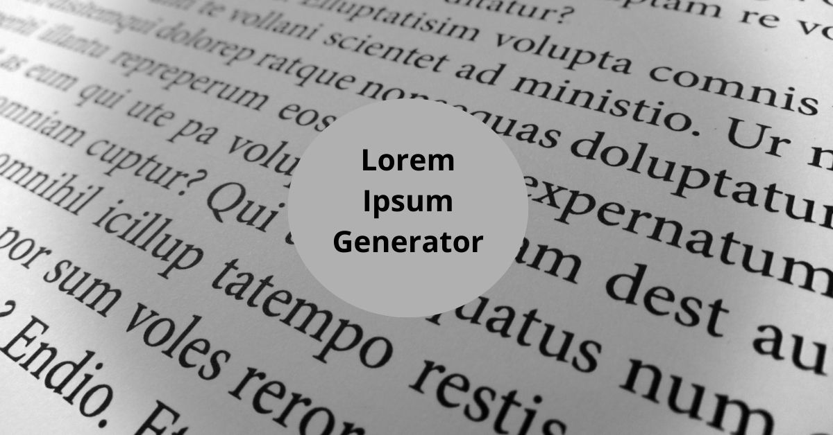 Text Generator Lorem Ipsum Alternative