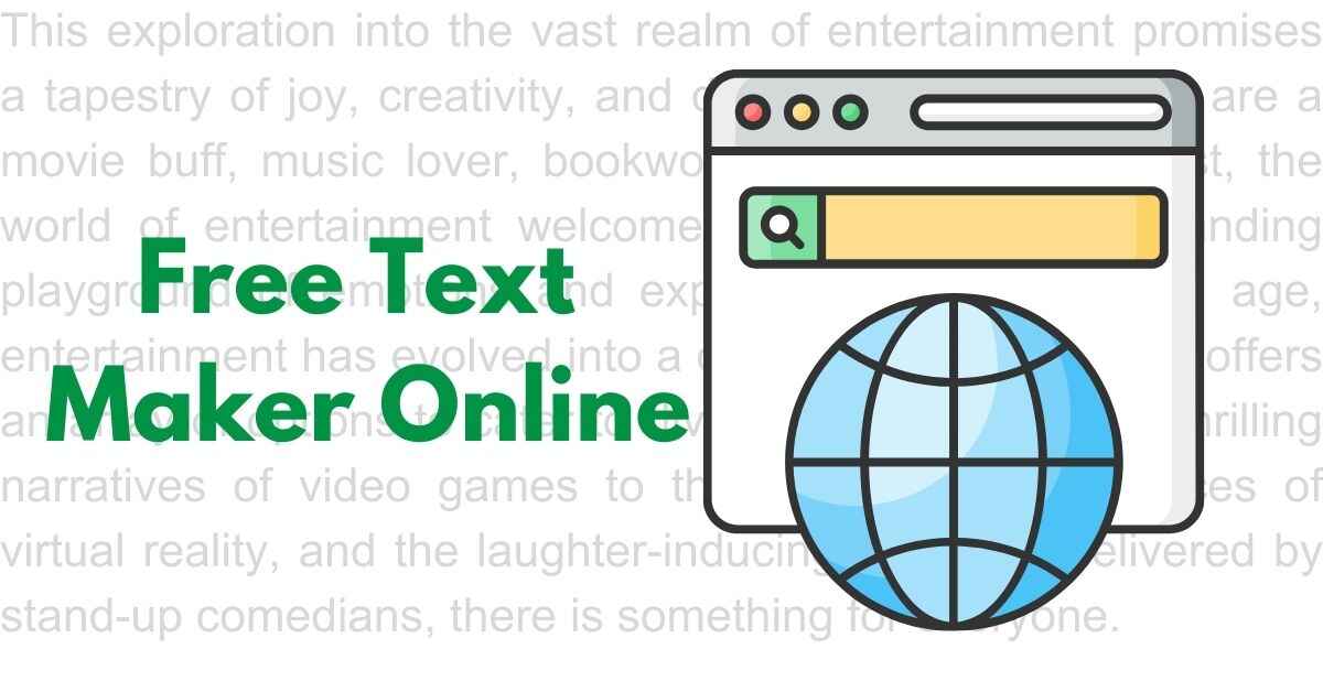 Free Text Maker Online