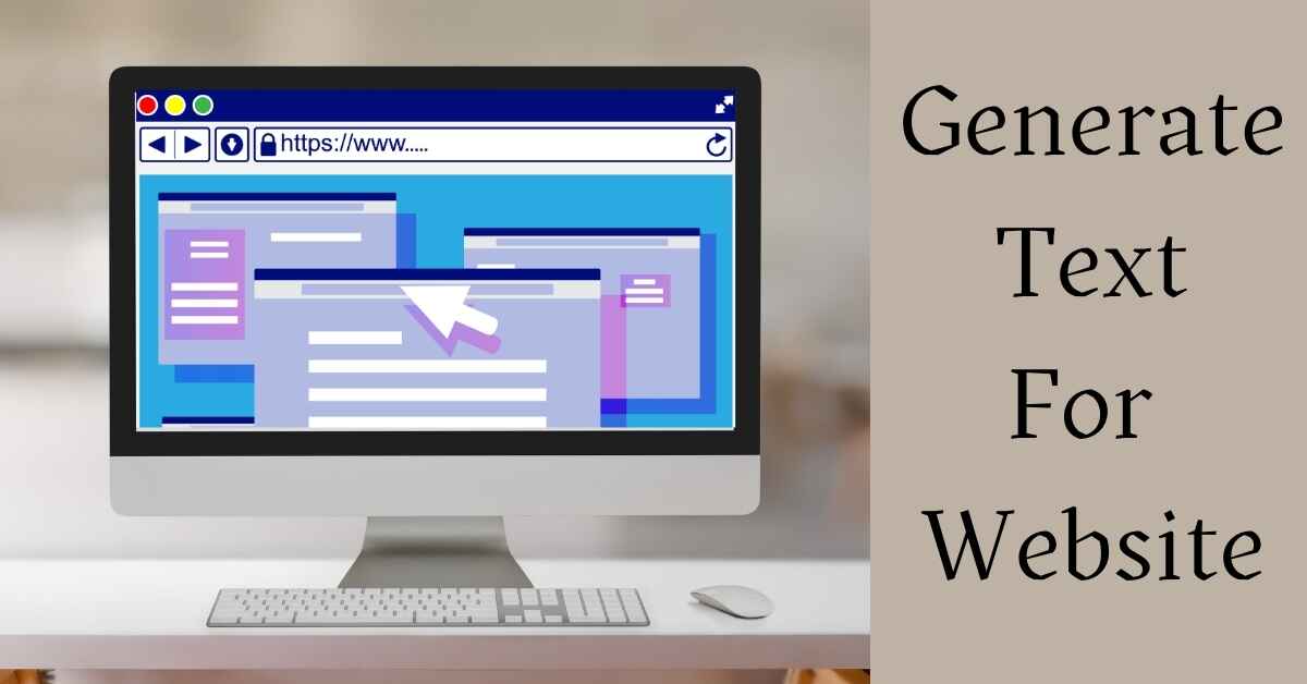 Generate Text for Website