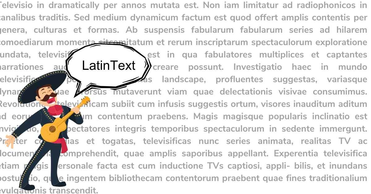 Latin Text