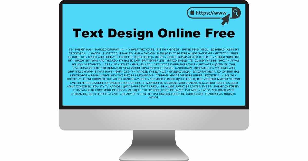 Text Design Online Free