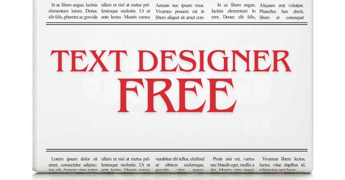 Text Designer Free