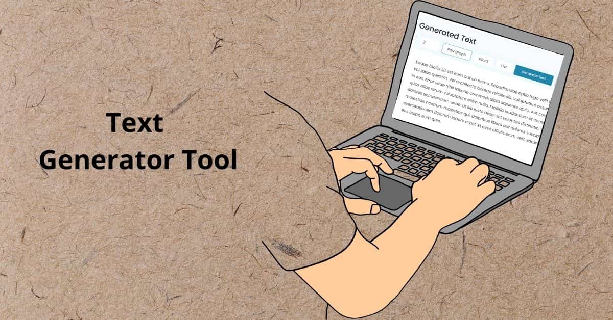 Text Generator Tool