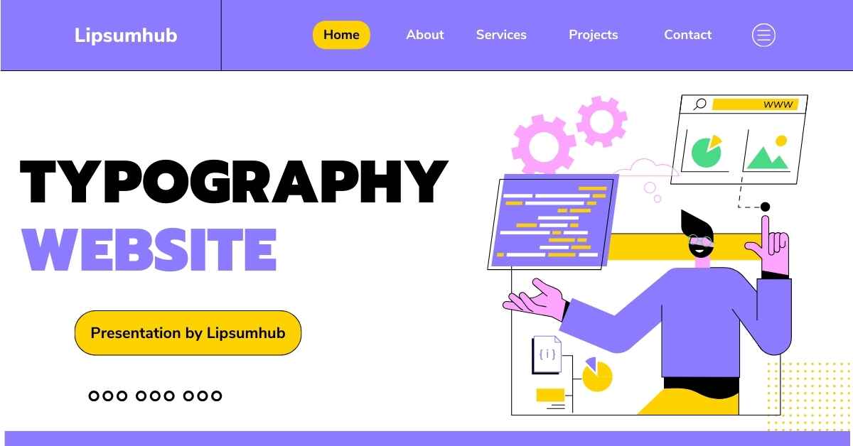 Typography Website