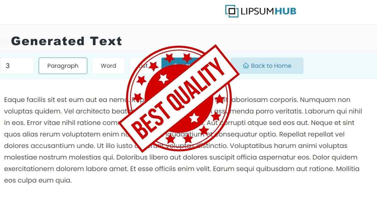 Best Ipsum Generators