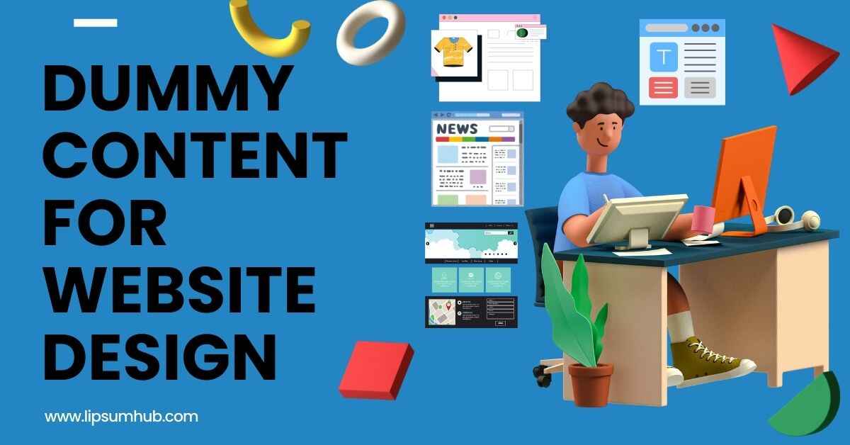 Dummy Content for Website Design