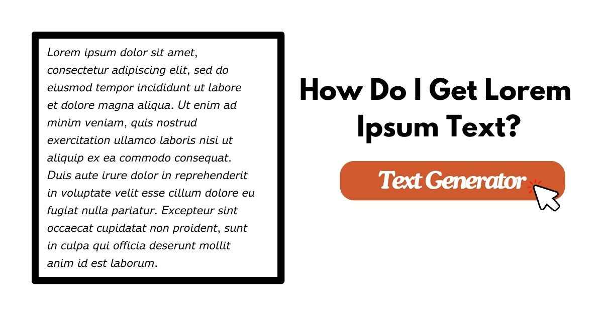 How Do I Get Lorem Ipsum Text