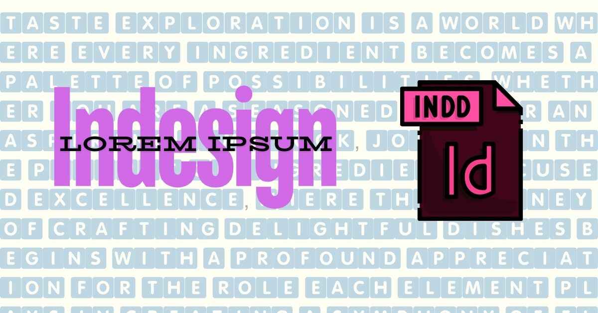 InDesign Lorem Ipsum