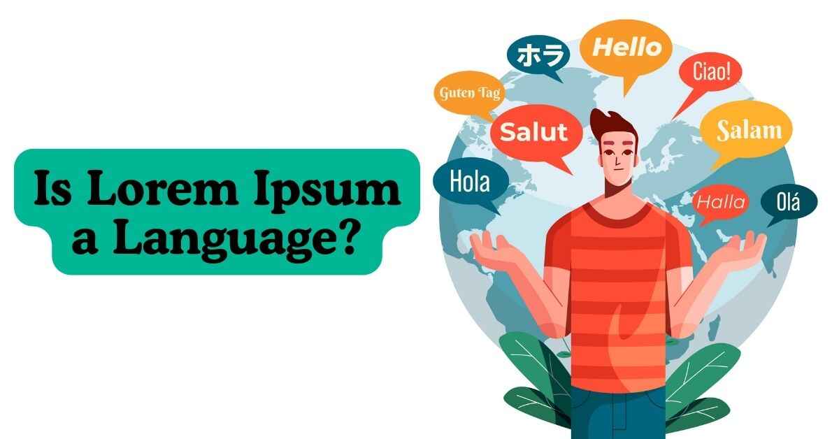 Is Lorem Ipsum a Language?