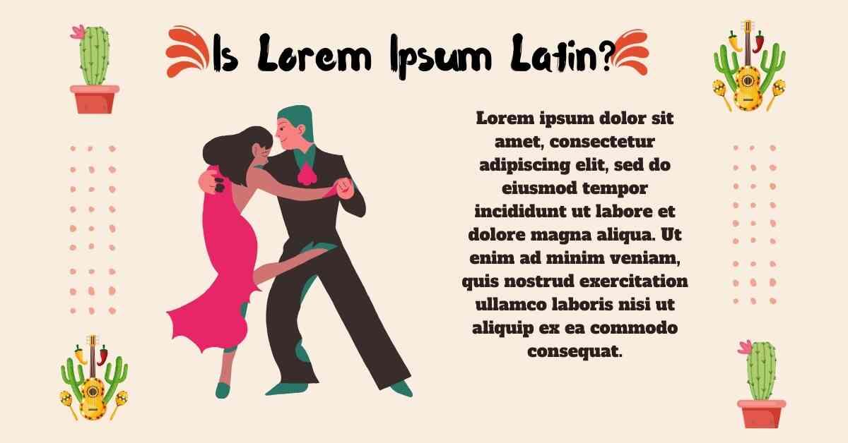 Is Lorem Ipsum Latin?