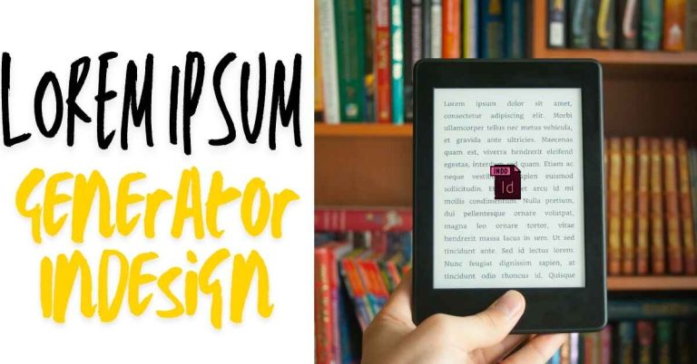 Lorem Ipsum Generator InDesign - Lipsum Hub