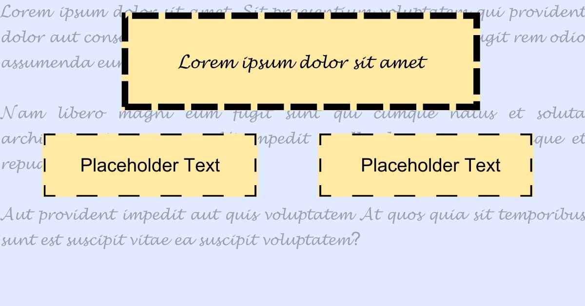 What Are the Objects on the Slide That Hold Text Called Placeholders?