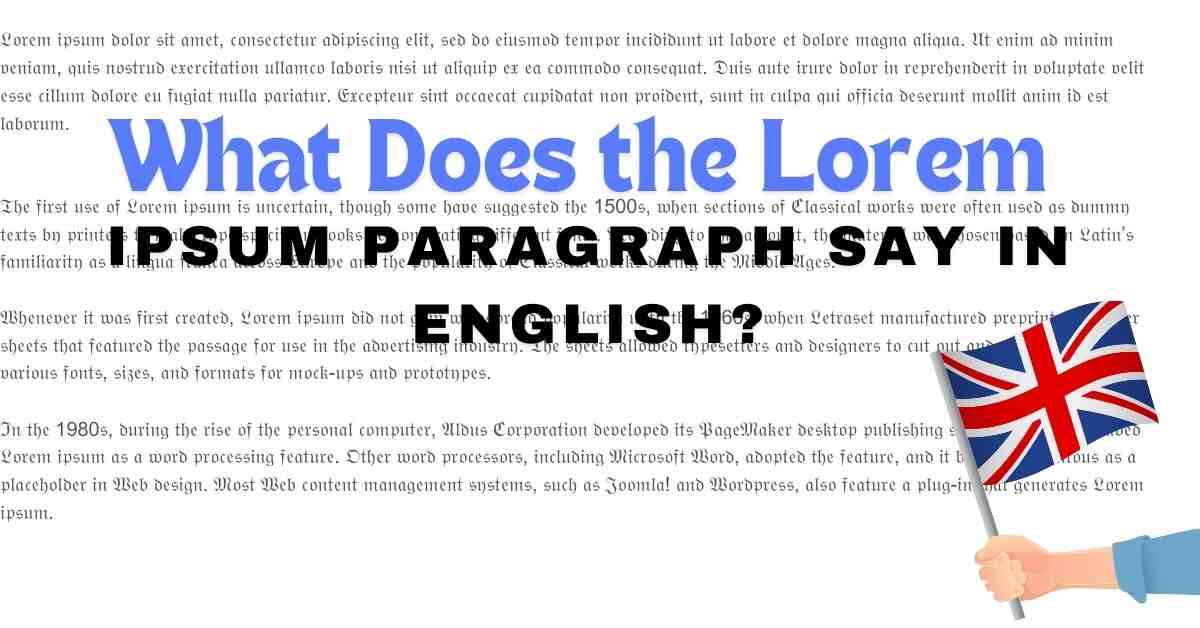 what does the lorem ipsum paragraph say in english?