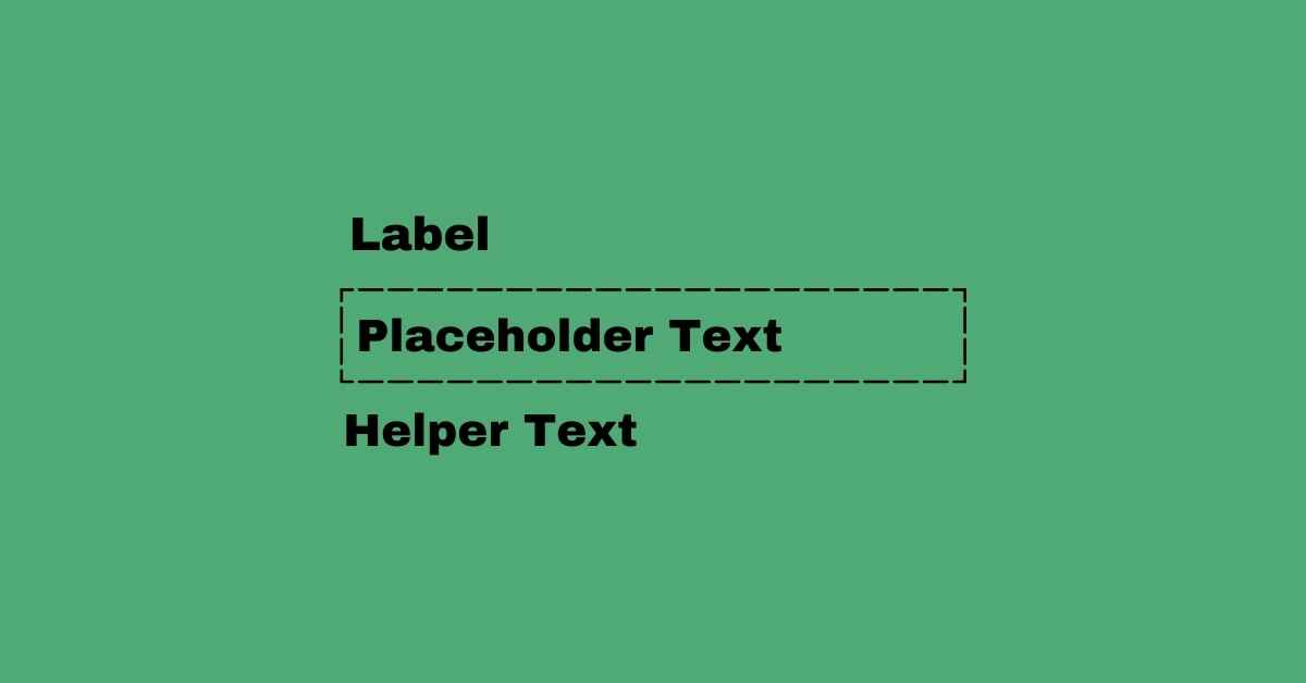 What Is Helper Text?