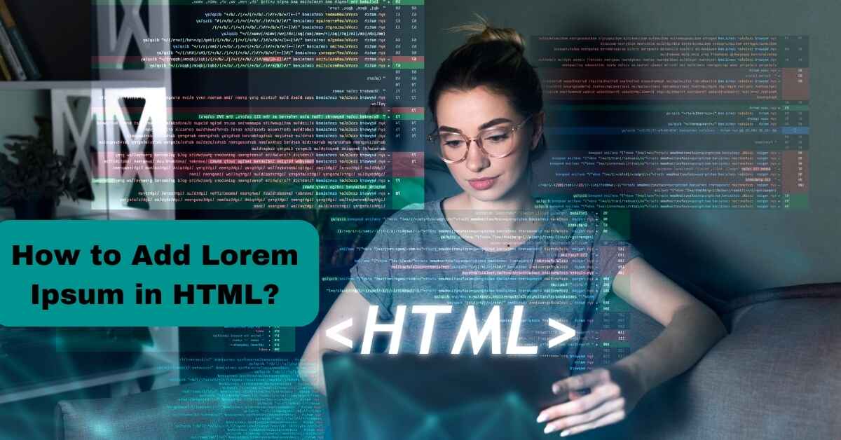 How to Add Lorem Ipsum in HTML?