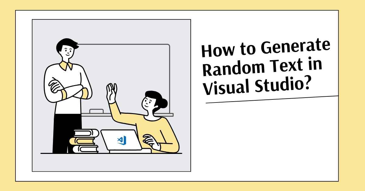 How to Generate Random Text in Visual Studio?