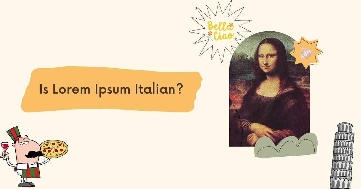 Is Lorem Ipsum Italian?