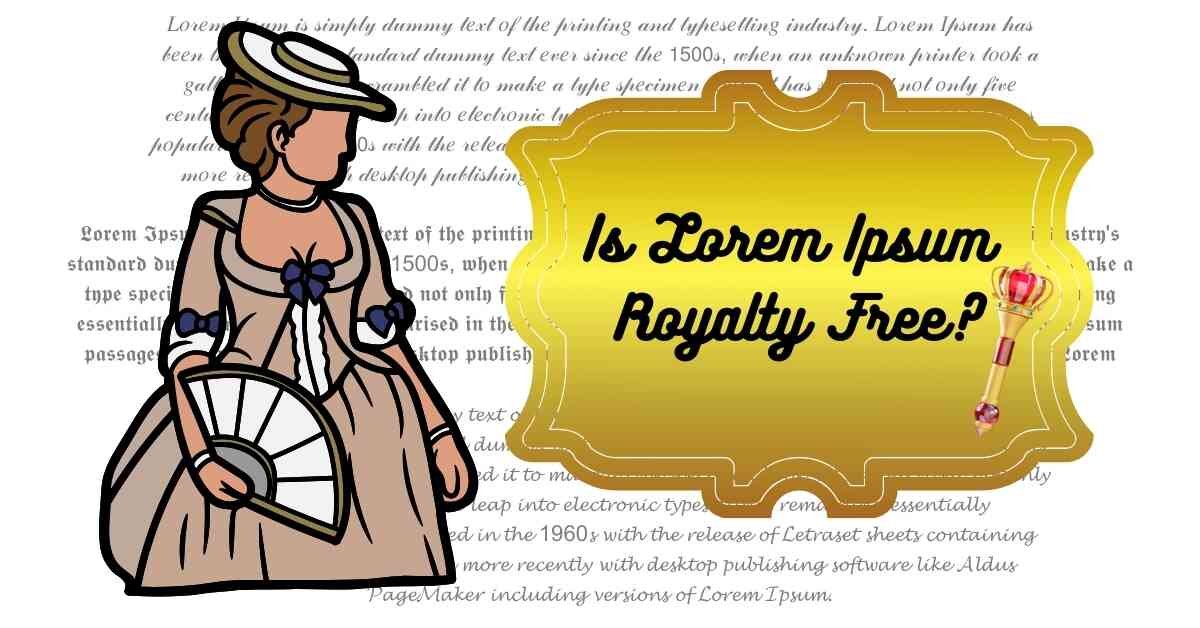 Is Lorem Ipsum Royalty Free?