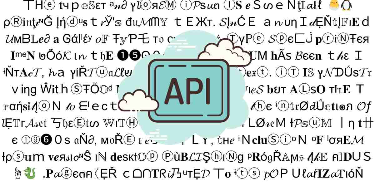 Lorem Ipsum API