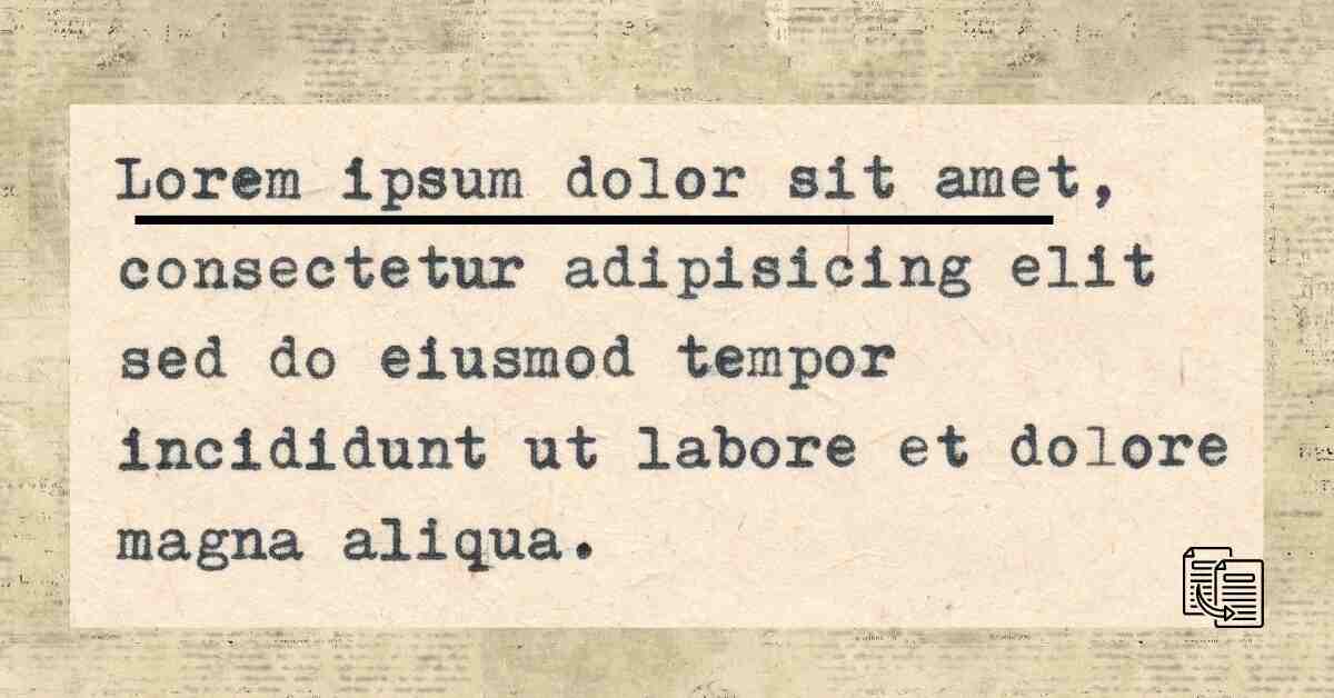 Lorem Ipsum Dolor Sit Amet Text Copy