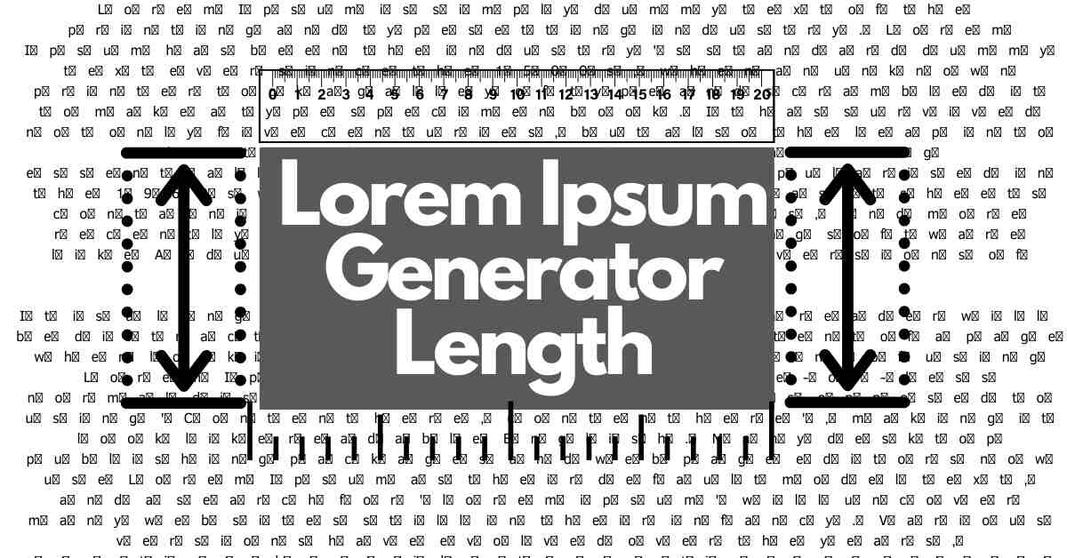 Lorem Ipsum Generator Length