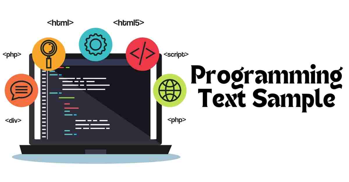 Programming Text Sample