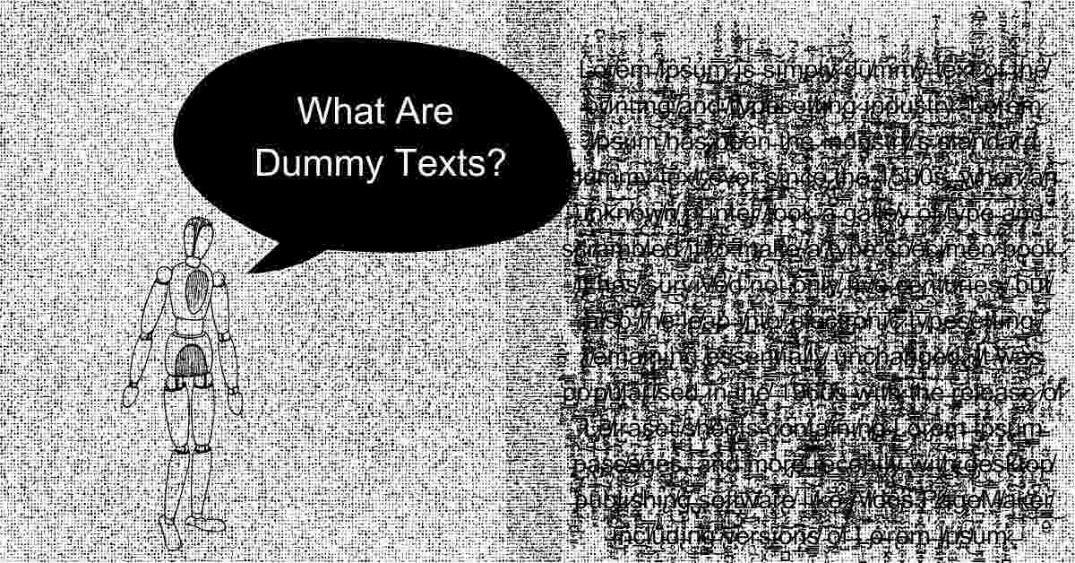 What Are Dummy Texts?