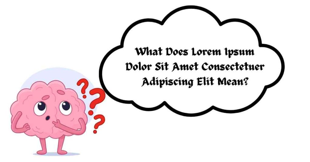 What Does Lorem Ipsum Dolor Sit Amet Consectetuer Adipiscing Elit Mean 