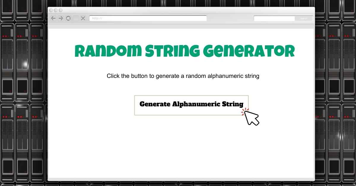 What is a Random String Generator?