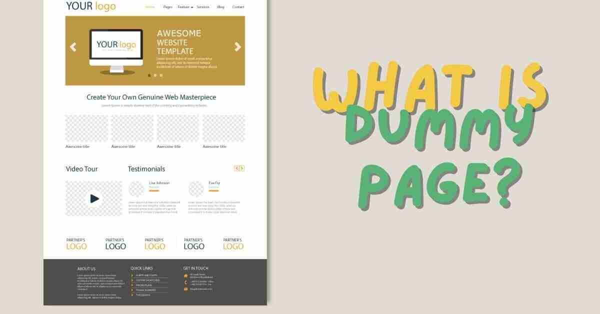 What Is Dummy Page?