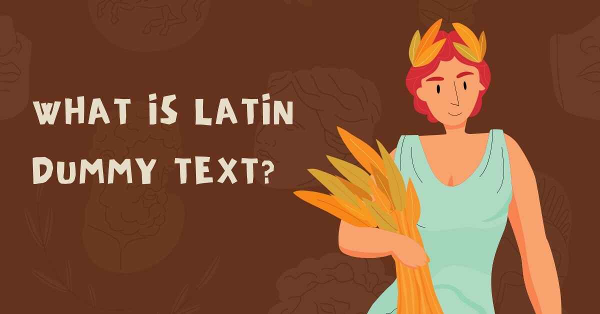 What is Latin Dummy Text?