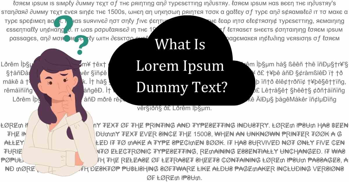 What Is Lorem Ipsum Dummy Text?