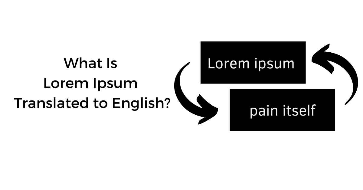 What Is Lorem Ipsum Translated to English?