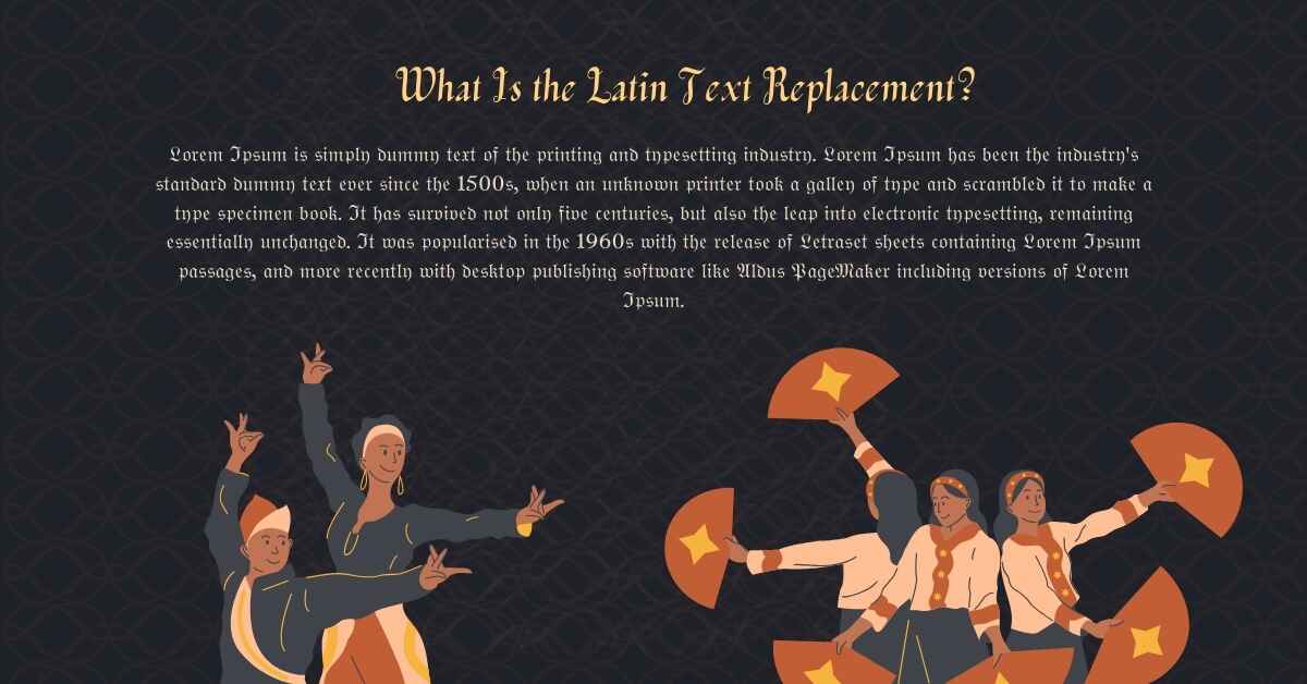 What Is The Latin Text Replacement?