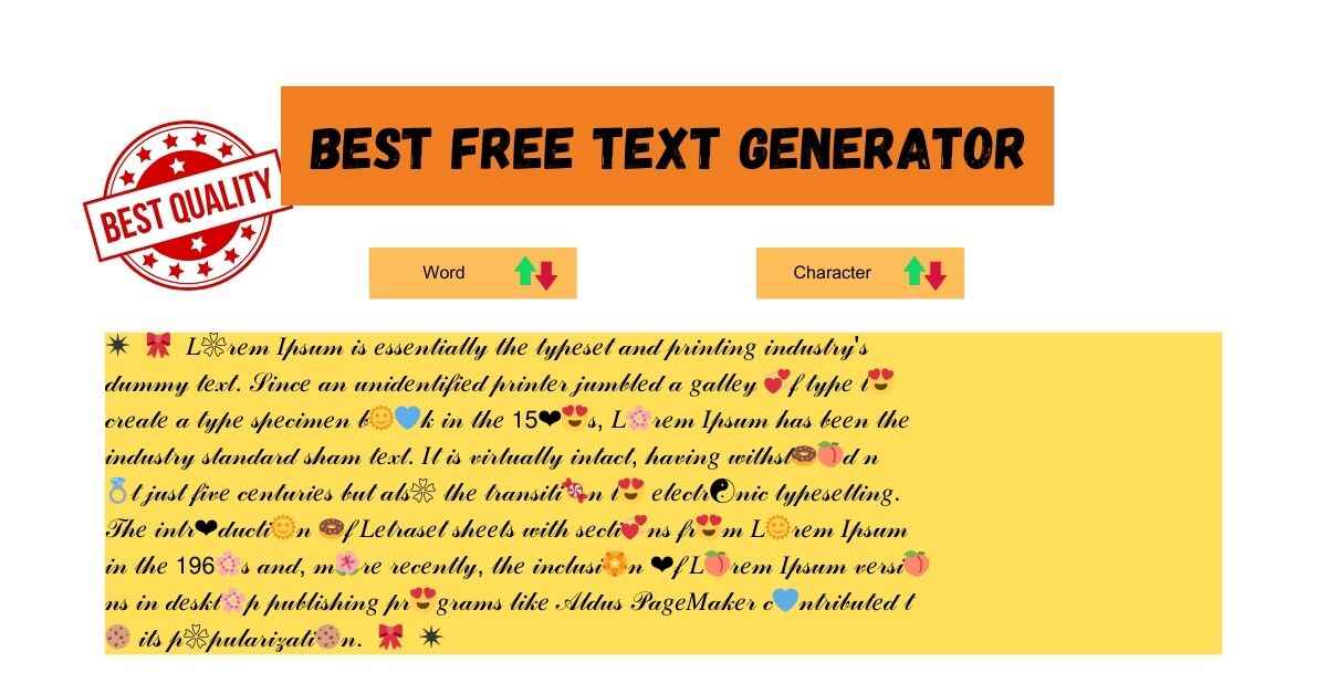 Best Free Text Generator