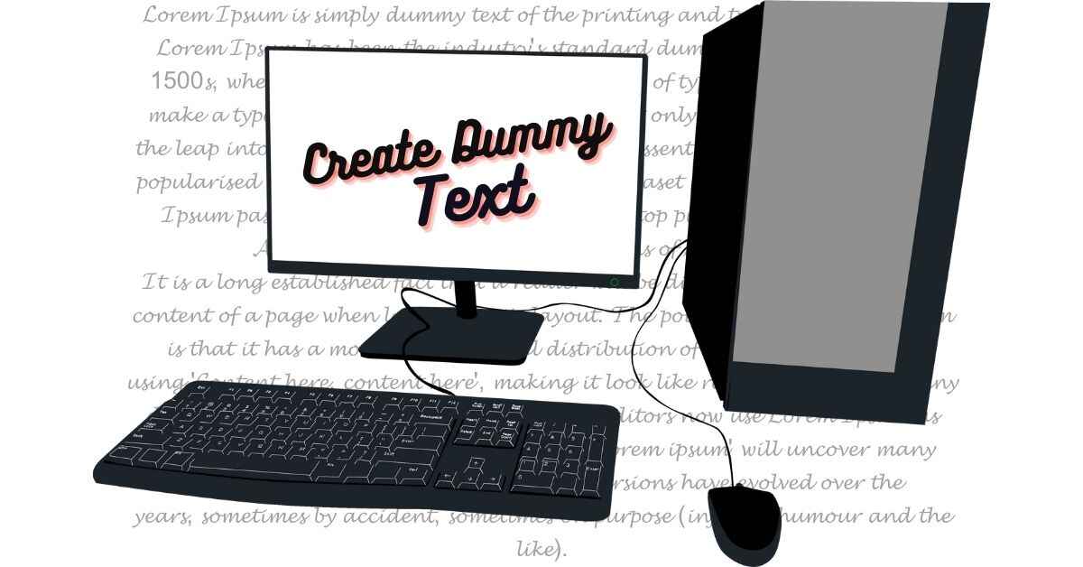 Create Dummy Text