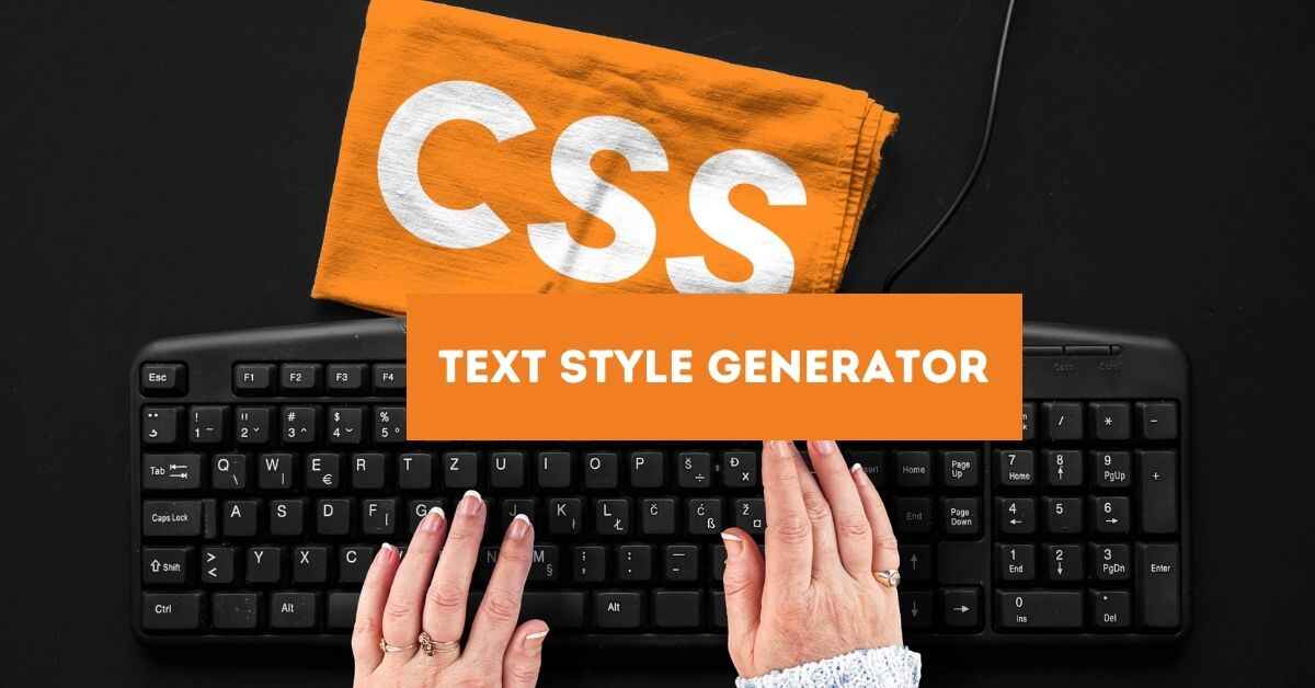 Css Text Style Generator