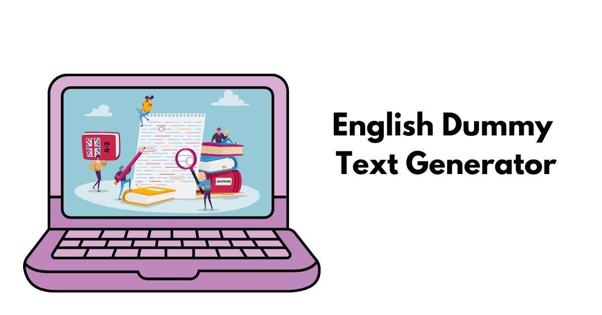 English Dummy Text Generator