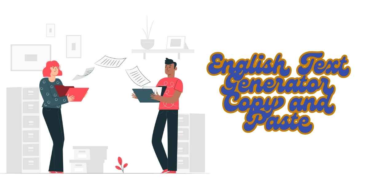 English Text Generator Copy and Paste