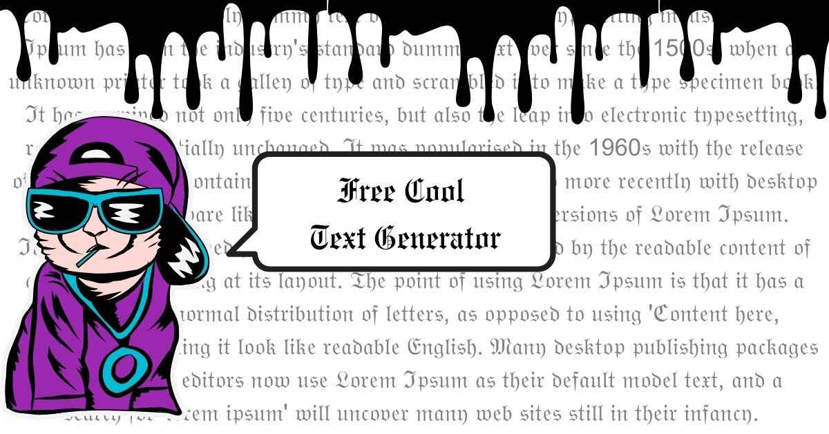 Free Cool Text Generator