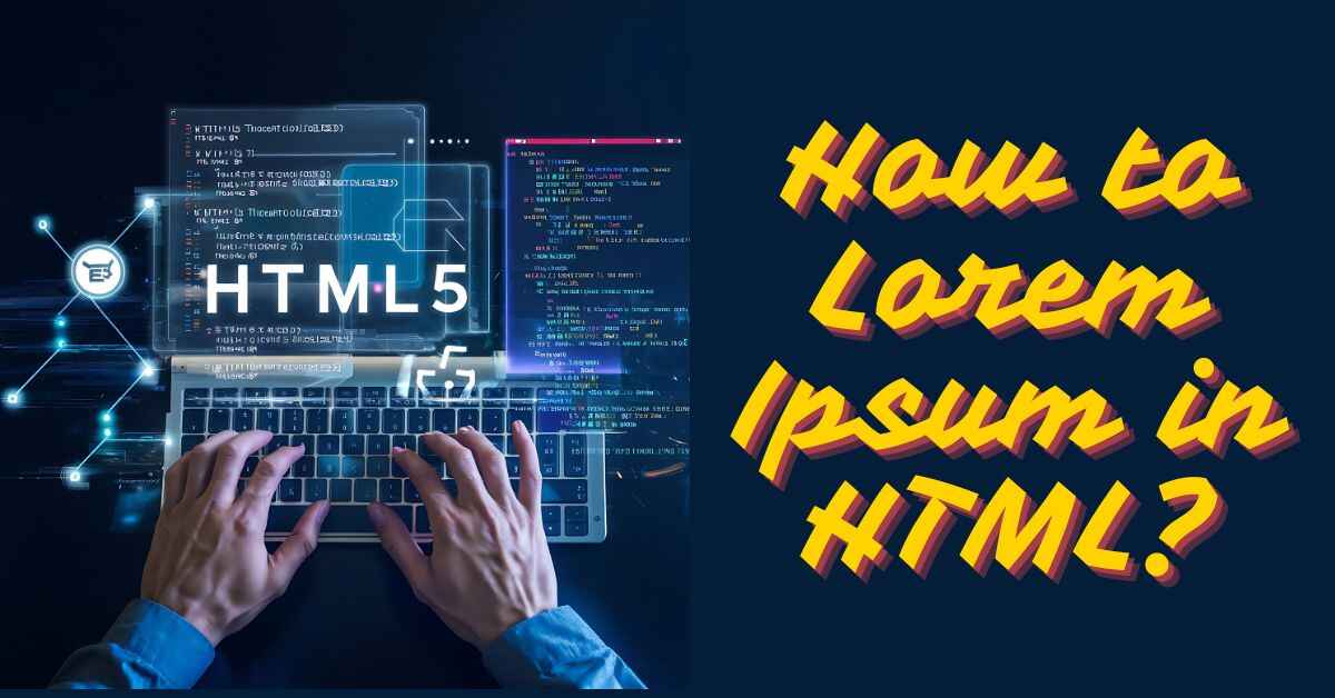 How to Lorem Ipsum in Html?