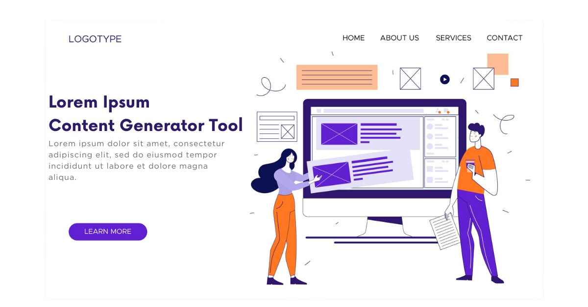 Lorem Ipsum Content Generator Tool