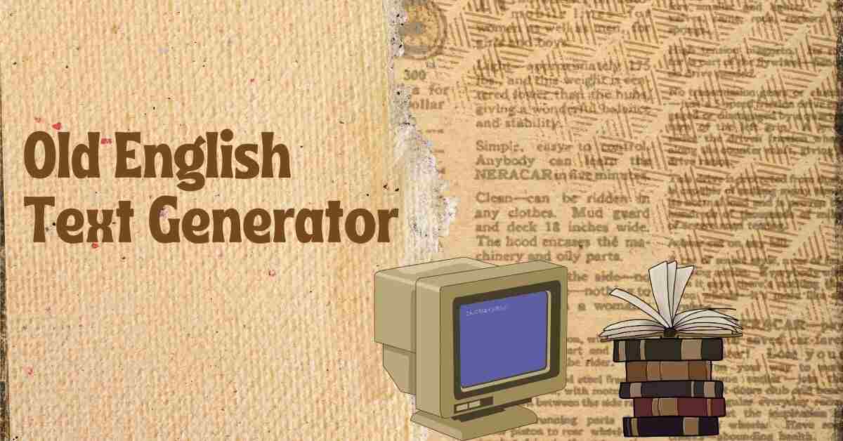 Old English Text Generator