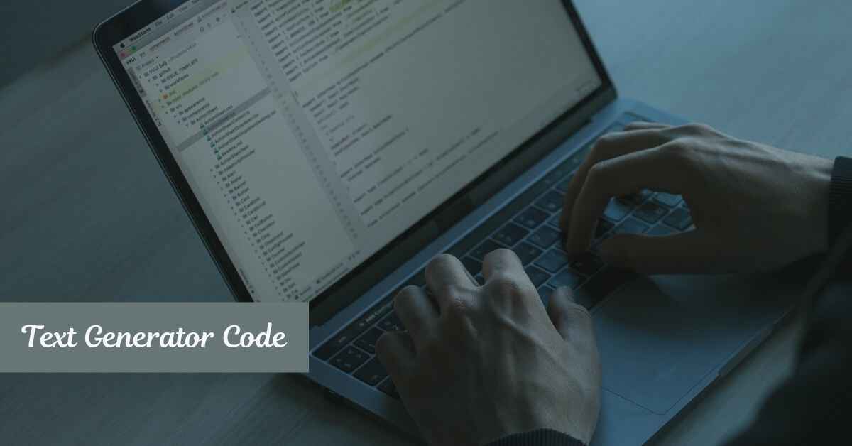 Text Generator Code