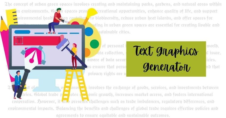 Text Graphics Generator - Lipsum Hub