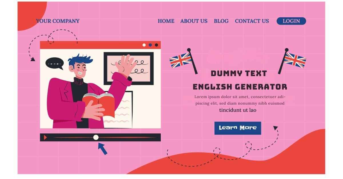 Dummy Text English Generator