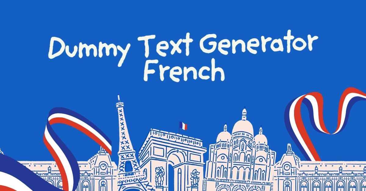 Dummy Text Generator French