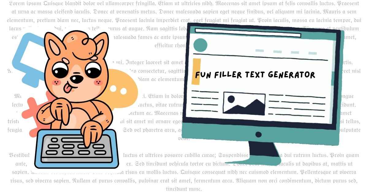 Fun Filler Text Generator